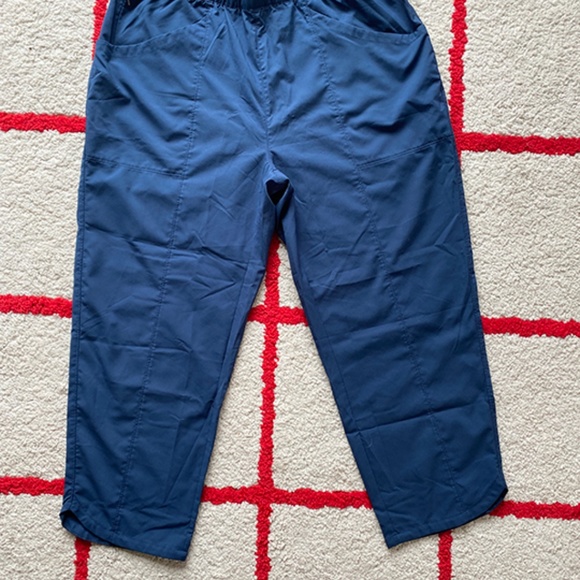 Patagonia High Spy Cropped Pants Stone Blue Medium NWOT - Picture 4 of 10